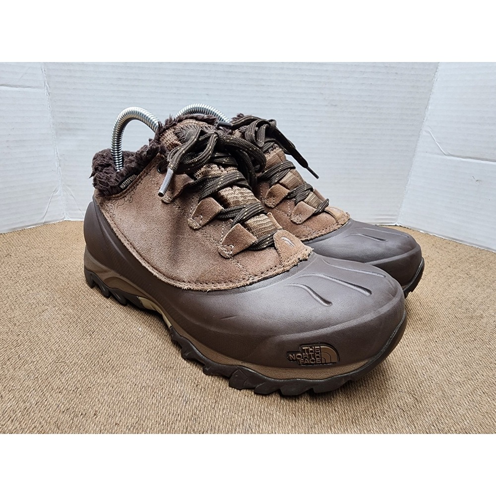 Womens The North Face Heat Seeker Waterproof  insulated  winter shoes Sz 7.5 EUC